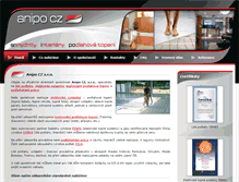 Tablet Screenshot of anipo.cz